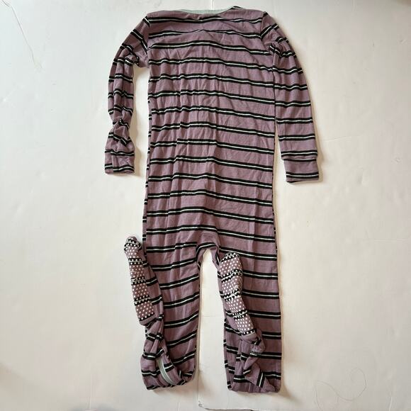 KicKee Pants Striped Kids Footie Pajamas - Picture 5 of 5